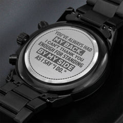 Groomsman You've Always Had My Back – Men's Watch
