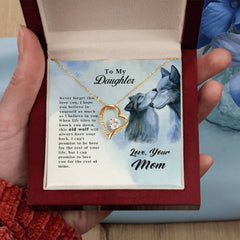 Old Wolf - Forever Love Necklace