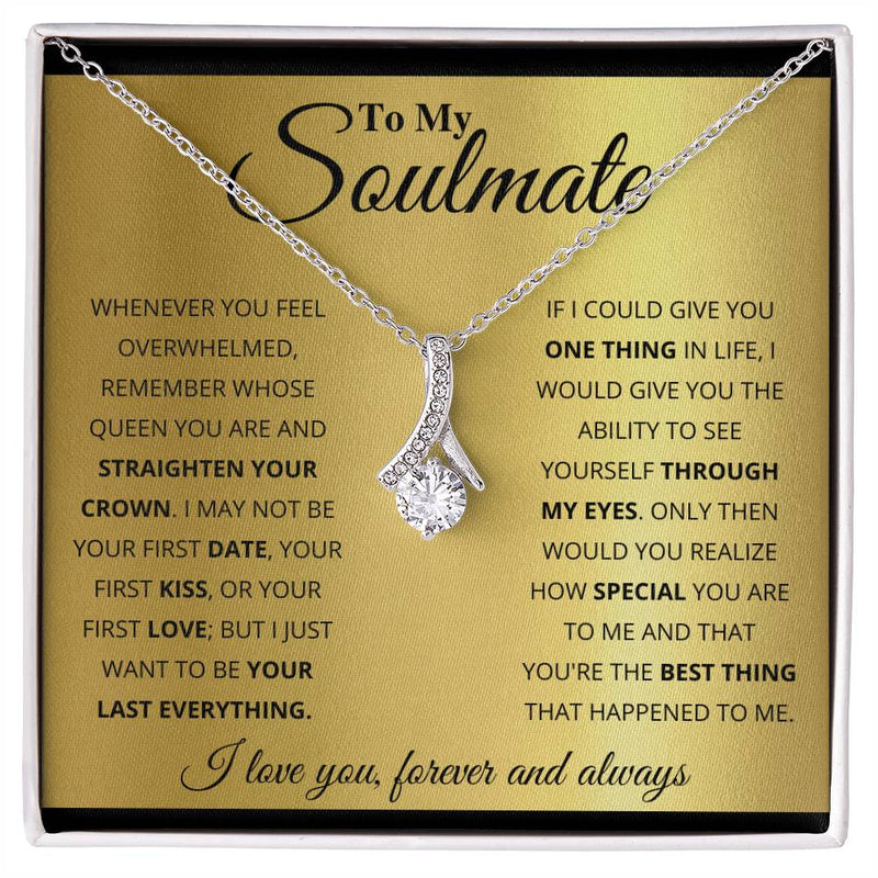 To My Soulmate - Alluring Beauty Necklace