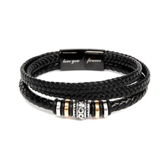 Being Special - Mens Leather Bracelet