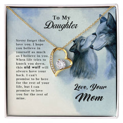 Old Wolf - Forever Love Necklace