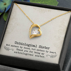Unbiological Sister - Forever Love Necklace